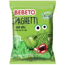 BEBETO GUMENE ŠPAGETE JABUKA 80 G