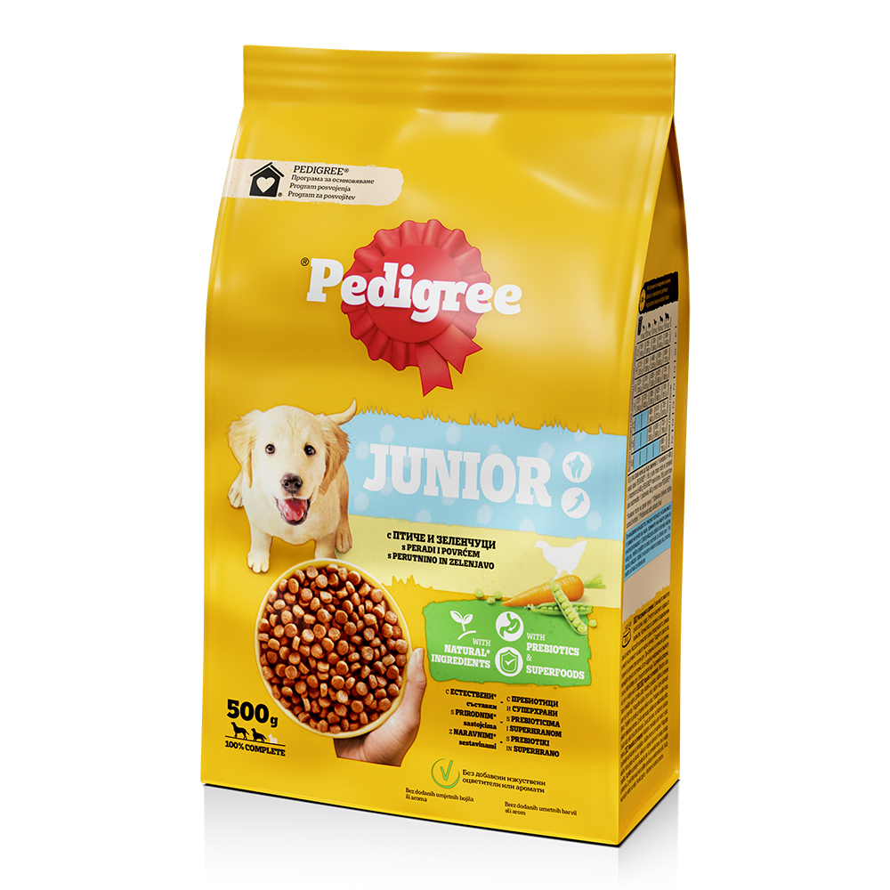 PEDIGREE Junior Briketi 500g hover