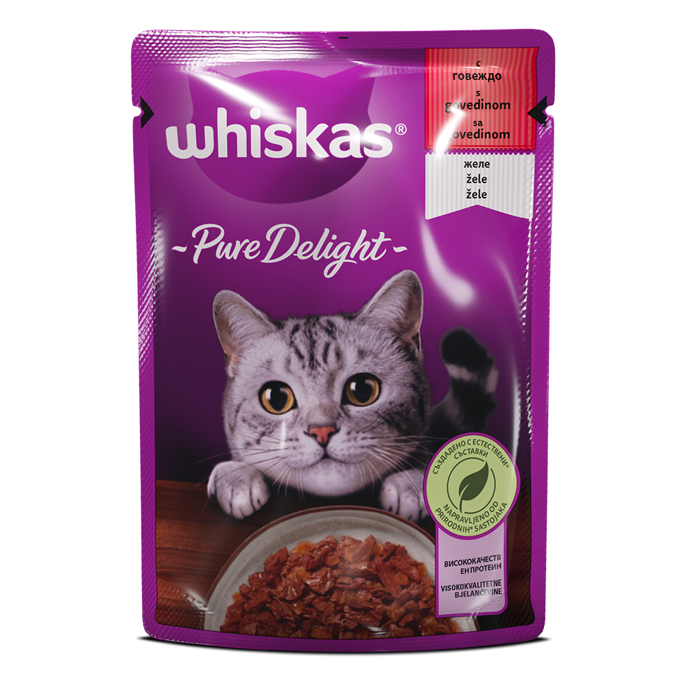 WHISKAS Adult-Govedina 85g