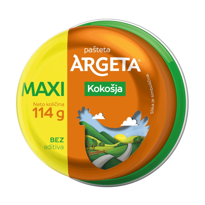 ARGETA kokošja 114g