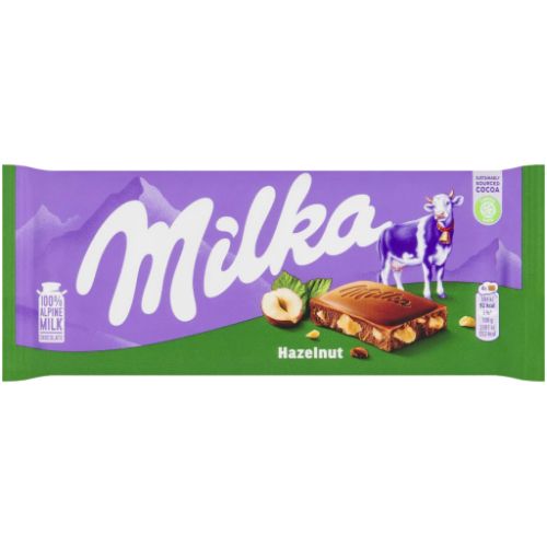 MILKA HAZELNUTS hover