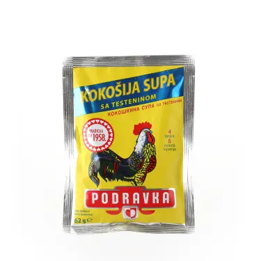 KOKOŠJA SUPA SA TJESTENINOM 62 G PODRAVKA