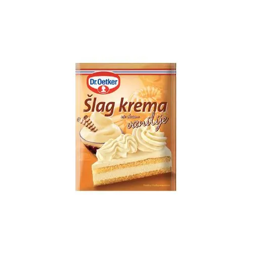 DR. OETKER ŠLAG KREMA VANILIJA X3