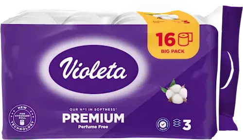 Premium toaletni papir, 3-slojni 16 kom hover