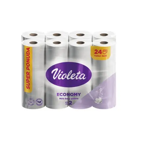 VIOLETA TOALETNI PAPIR 24/1,2SL